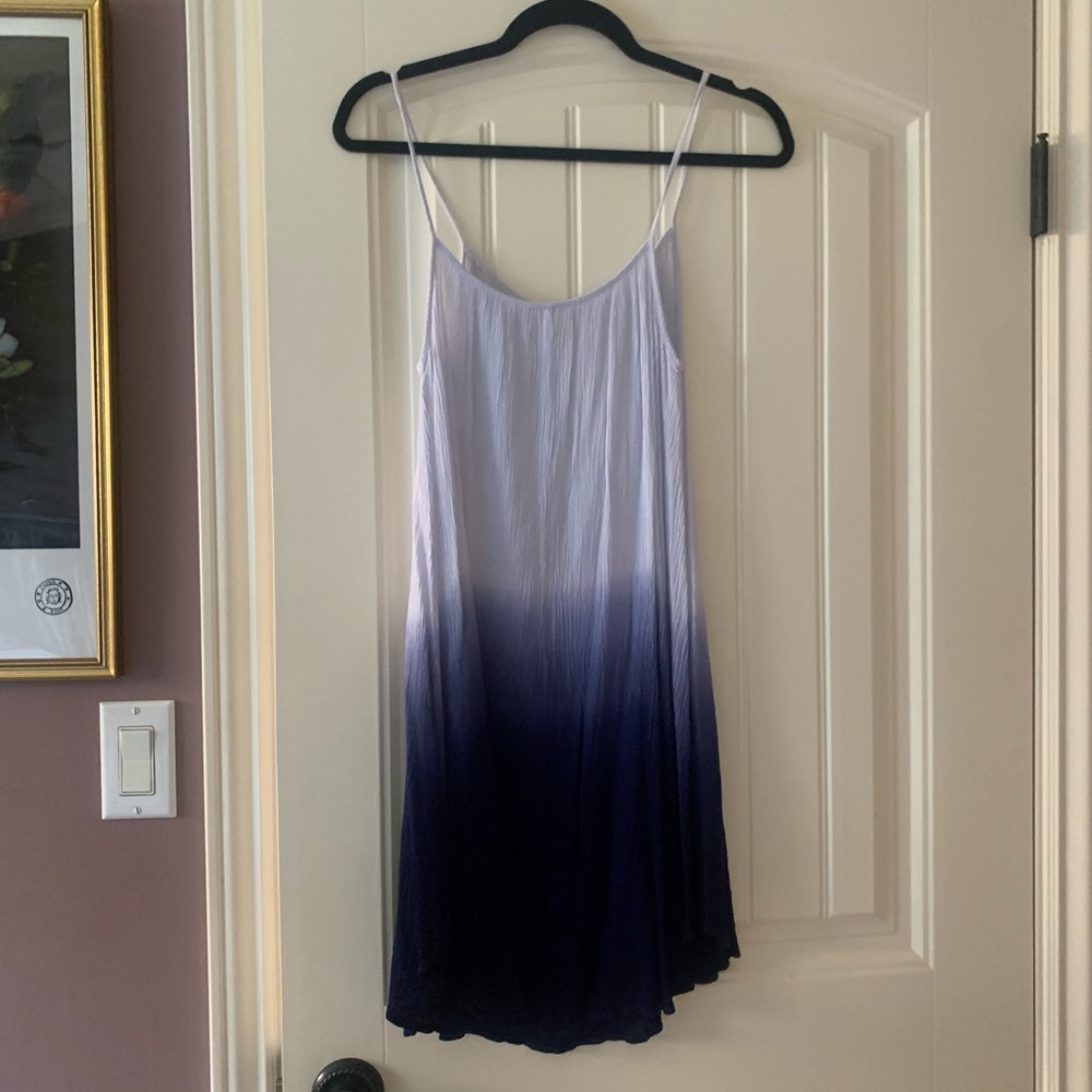 Blue ombré dress